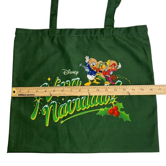 Disneyland Resort Magic Key Viva Navidad Green Tote - Picture 6 of 6